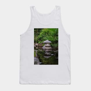 Japanese pond reflections Tank Top